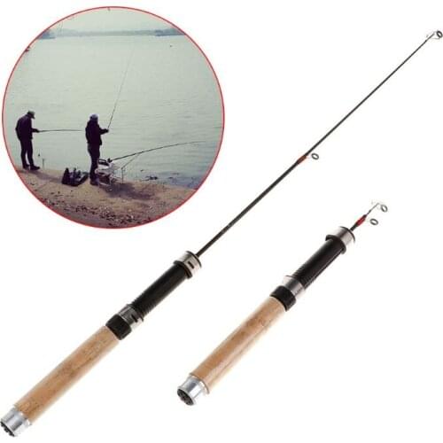 New Winter Ice Fishing Rod Telescopic Mini Combo Pen Lures Tackle 425E