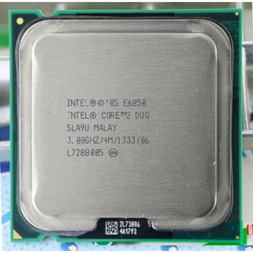 Origianl E6850 Socket LGA 775 CPU Processor (3.0Ghz/ 4M /1333GHz)