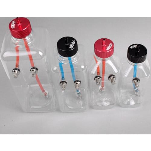 Fuel Tank 500ML Oil Gasoline Liquid Diesels Petrol Plastic Storge Canister Water Tank for RC Boat Car Truck Accessories