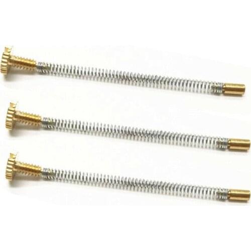 3pcs 50*2.35mm Universal Flint Spring Screws Suitable For Zorro Kerosene Oil Petrol Lighter Repair Service Inner Parts Wholesale