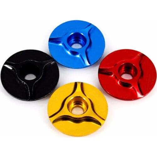 Aluminium Alloy MTB Mountain Road Bike Bicycle Stem Top Cap Headset Cover Bolt