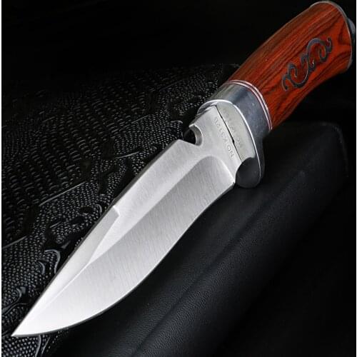XUAN FENG outdoor hunting short knife tactical self-defense knife high hardness saber camping survival knife