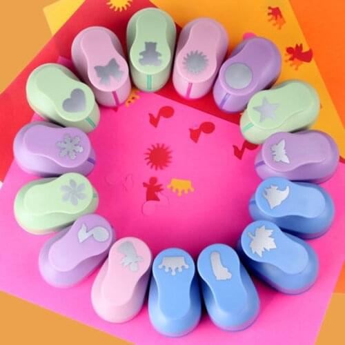 1" craft hole punch flower paper EVA foam cutter DIY scrapbooking hobby decoration labor-saving big size