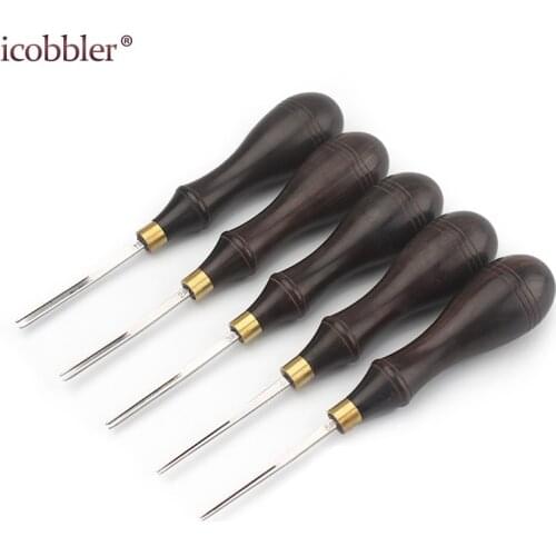 1pcs Leather Edge Stitching Groover Crease Pricking Hand Craft DIY Craft Leather Groove Cutter