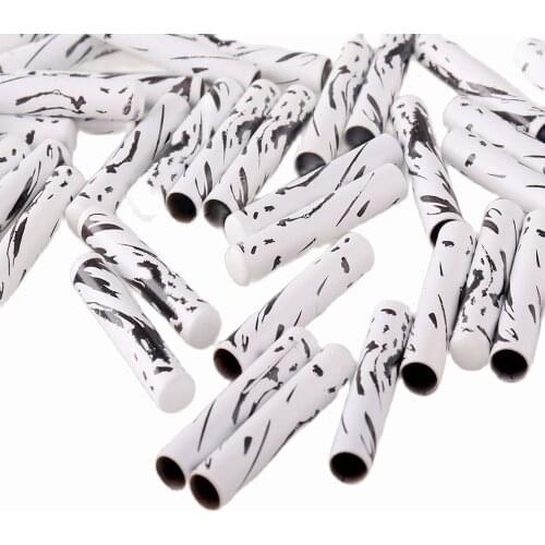 22*3mm Shoe Lace End Tips, Metal Cord Ends,Caps Leather Bullets,Tube Clasps Ribbon Stopper,Aglets for Shoelace Replacement