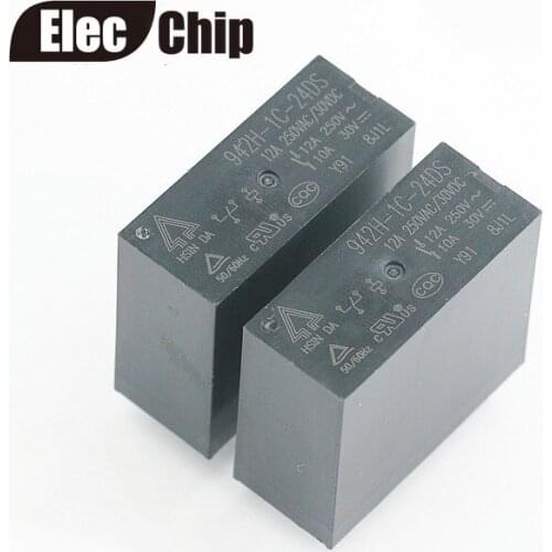 5PCS Power Relay 942H-1C-24DS 942H-1C 24VDC 5PINS 12A 24V