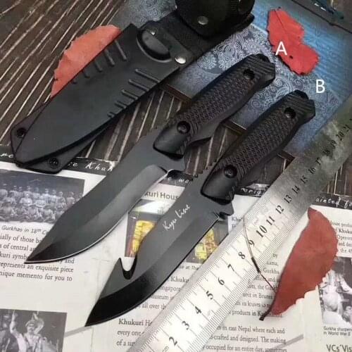 5Cr15Mov Steel Straight Fixed Blade Knife Tactical Self Defense Edc Knife Collection Outdoor Camping Hunting Survival Knife