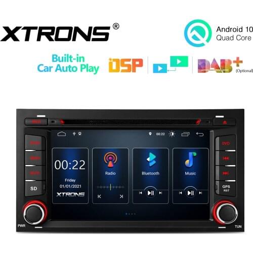 7" Android 10.0 OS Car DVD Multimedia System Player GPS Radio for Seat Leon 2013-2018 with Full RCA Output & Dual Zone Function