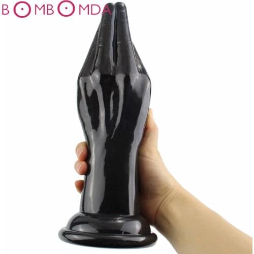 Large Penis Fist Huge Dildo Butt Plug Masturbate Sex Toys G-spot Anal Plug Suction Big Hand Anal Stuffed Erotic Adult Sex Shops