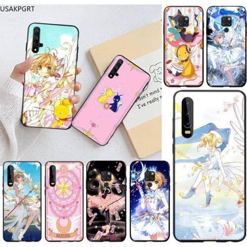 Sakura Card Captor Cardcaptor Phone Case for Huawei P40 P30 P20 lite Pro Mate 30 20 Pro P Smart 2020 prime