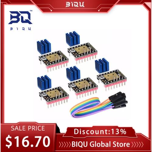 BIGTREETECH TMC2208 V3.0 UART Stepper Motor Driver MKS StepStick Mute Driver For SKR V1.3 SKR V1.4 MKS 3d Printer Control Board