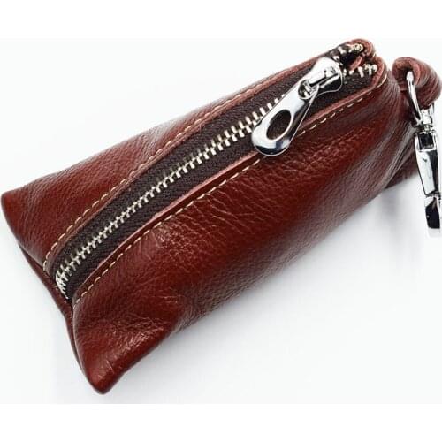 Etaofun luxury brand 2018 new arrivals genuine leather key holder, hot sale female coins purse for women housekeeper key wallets