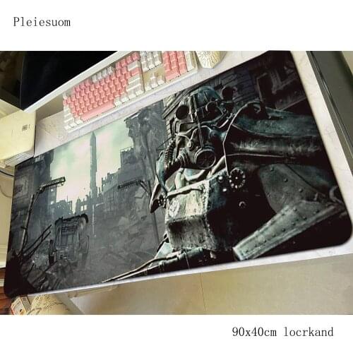 Fallout padmouse Gorgeous accessory 900x400mm mouse pad Cartoon gaming enterprise rubber mats keyboard large mouse mat gamer