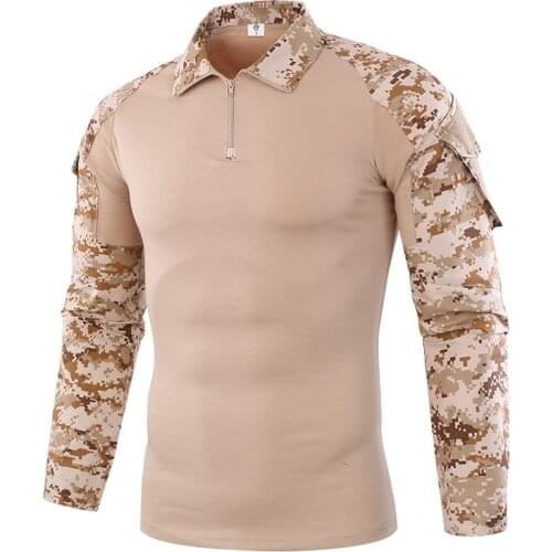 Outdoor Combat Training Camo Tactical T Shirts Men Army Military Camping Hiking Hunting Camouflage Uniform Frog Sport Shirt 5XL