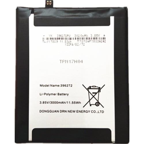 New 3.85V 3000mAh 396272 for Wiko Wim Lite For BQ BQS 5504 Strike Selfie Max WIKO View Prime/Upulse Lite/WIKO U Pulse Battery