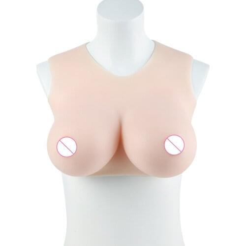 Silicone Breast Forms Fake Boobs B/C/D/E/F/G Cup Realistic for Crossdresser DragQueen Tits shemale Transgender Crossdressing