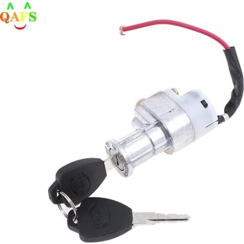 High Performance Universal Battery Chager Mini Lock with 2 keys For Motorcycle Electric Bike Scooter E-bike Electric Lock