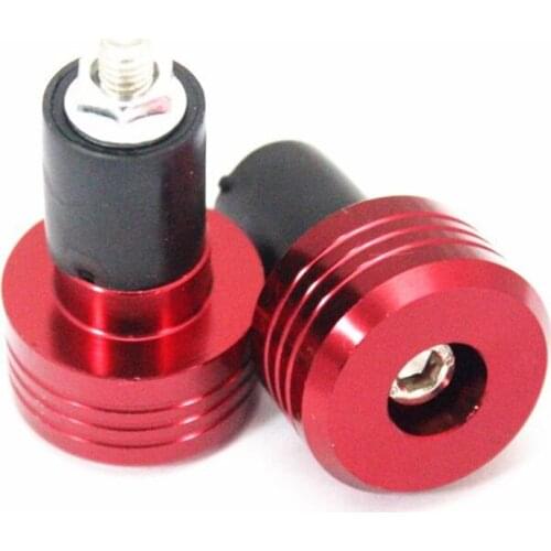 1pair Universal Motorcycle Handle Grip Bar End Balance Plug Handlebar Aluminum Balance Block 22mm