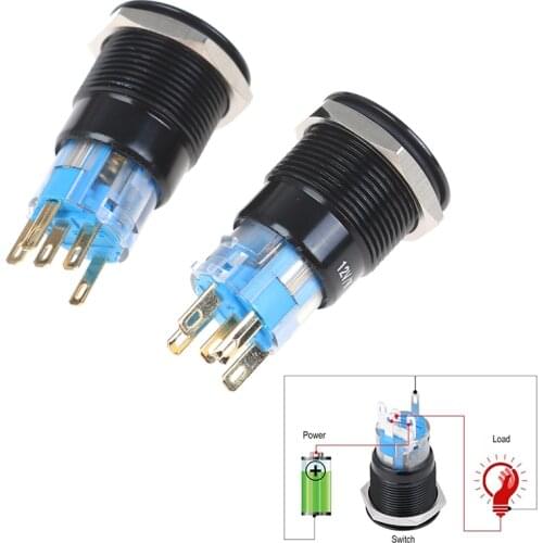 1PC Car Engine Start Push Button Switch Replacement Enginee Start 12V Waterproof