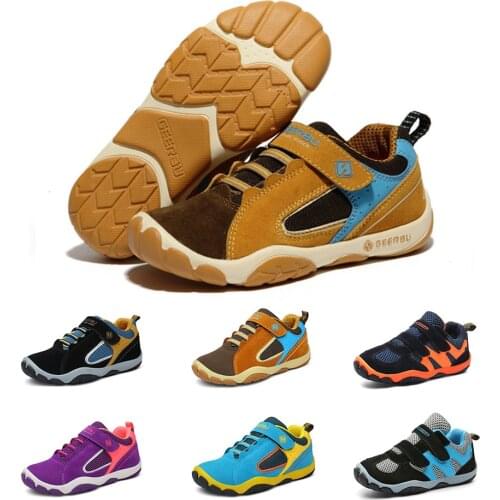 Kids Trainers Boys Girls Tennis Running School Shoes Lightweight Breathable Anti-Slip Outdoor Fitness Sports Sneakers Athletic