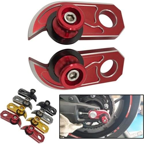 For Honda CB650F CBR650F 2014 2015-2018 Motorcycle Accessories CNC Chain Adjuster Regulator Block Swingarm Spools Support Slider