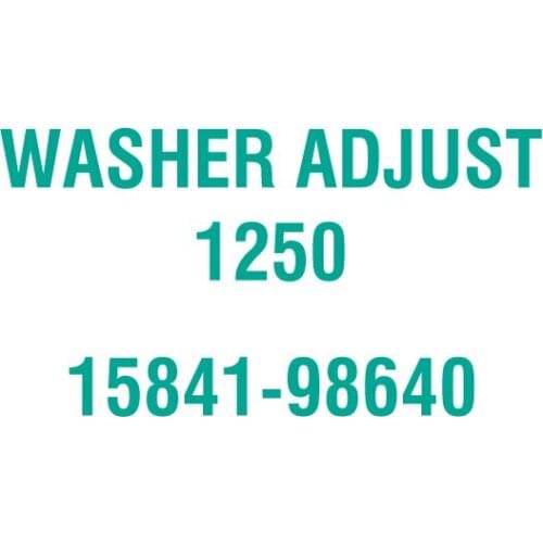 For Kubota 15841-98640 WASHER ADJUST 1250