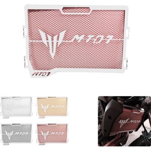 For Yamaha MT07 MT 07 MT-07 2014-2019 2018 17 Motorcycle Radiator Protective Cover Grill Guard Grille Protector Stainless Steel