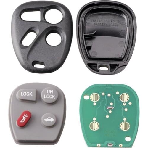J07 KOBLEAR1XT 315 frequency 4 buttons car key For Cadillac Chevrolet 2004 Pontiac Grand Prix Remote Keyless Entry Key Fob