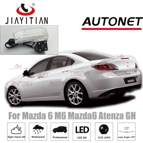 JiaYiTian Rear view Camera For Mazda 6 Atenza GH 2006 2007 2008 2009 2010~2012/CCD/Night Vision Reverse backup parking Camera