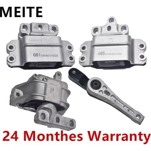 1K0199555 1K0199262 Rear&Front Right Left Engine Transmission Motor Mount Kit For Audi A3 S3 For VW Golf Jetta Touran 1K0199855