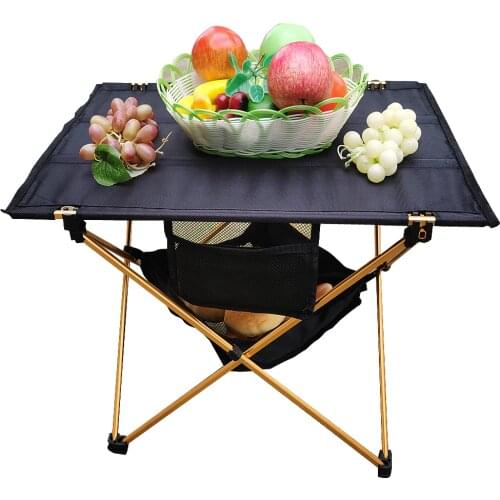 Camping Folding Portable Table Furniture Computer Bed 접이식 탁자 7075 Aluminum Alloy Table