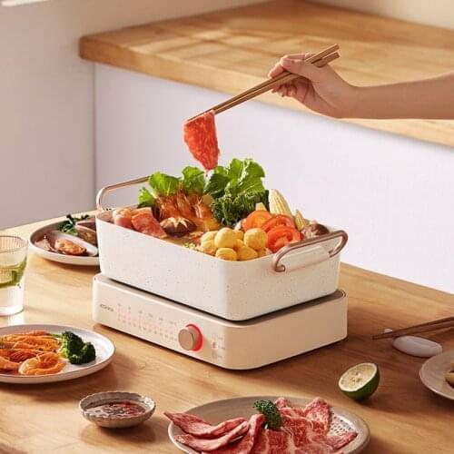KONKA Multifunction Electric Cooking Machine Household Hot Pot Multi Electric Rice Cooker Non-stick Pan
