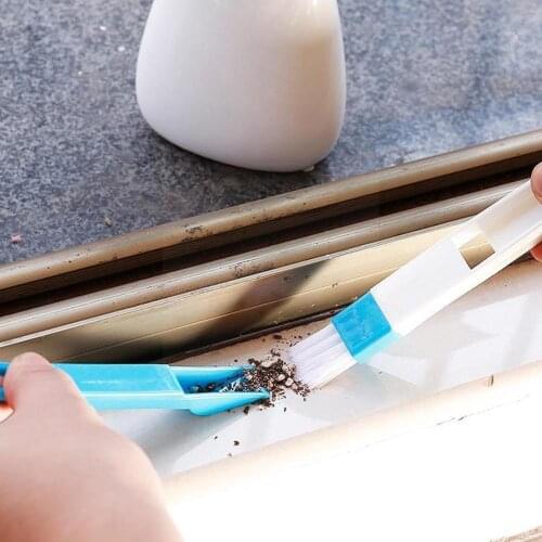 Multifunction Computer Window Cleaning Brush Window Groove Shovel Window Cleaner Cleaner Dust Cranny Track Keyboard Nook Q6J2