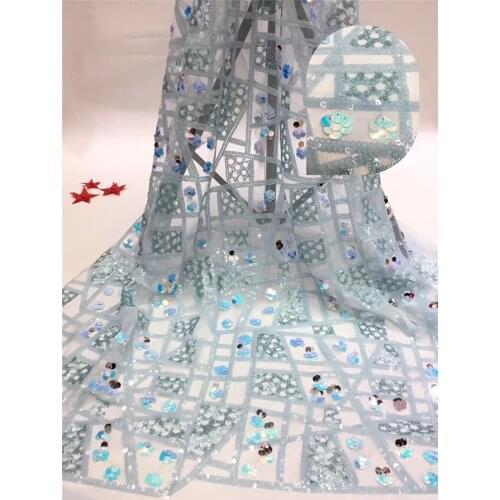 Fashion High Quality flower Lace Fabric JRB-8.0101 Beautiful Nigerian Lace Fabric For Wedding