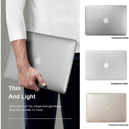 Translucent Laptop Case for Apple MacBook 2020 New Pro 13 A2251 A2289 Pro M1 A2338 Air M1 A2337 New Air A2179 A1932 Cover Case