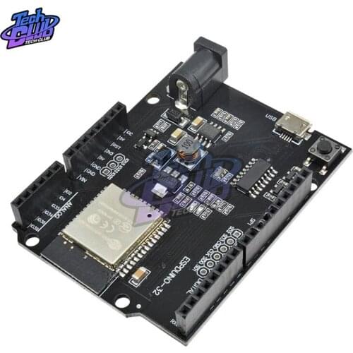 DC 5V-12V For Wemos D1 ESP32 ESP-32 WiFi Bluetooth 4MB Flash UNO D1 R32 Board Module CH340 CH340G Development Board For Arduino