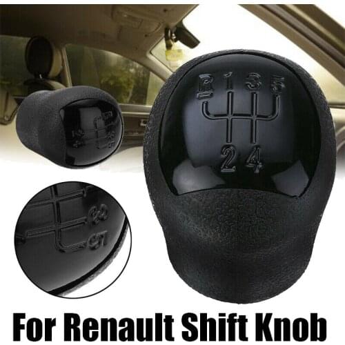 NEW-5 Speed Manual Car Gear Shift Knob Shifter Lever for Renault Clio Kangoo 1997-2006