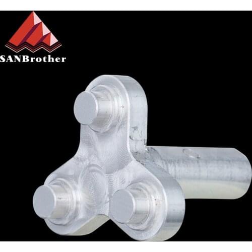 Orbiter Extruder V1.5 Dual Drive Direct Extruder Aluminium spider shaft 7.5:1 gearing ratio Aluminium spider coupling shaft