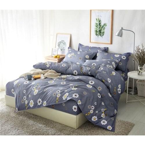 Bed Linen Flower California King Bedding Sets Bed Cover Bedspread Pillow Case Bedroom Comforter Set Quilt Cover Jogo De Cama