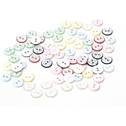 NEW colour cartoon elephant buttons children’s clothing Resin 2-Holes Shirt button Clothing accessories 50pcs free shipping