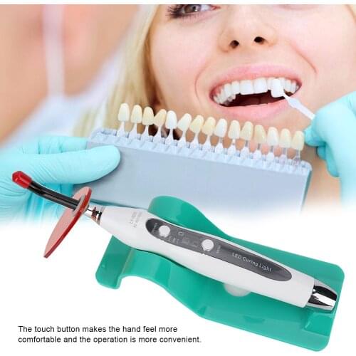 1200~2000mW Dental LED Curing Light Dentist Cure Lamp Tooth Care Tool 100-240V