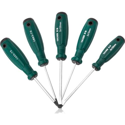 1pcs 3mm 4mm 5mm Diameter Multipurpose Electrician Insulated PP Handle Phillips Screwdriver Slotted Screw Driver Repairing Tool