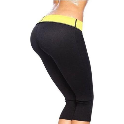 1Pcs S-3XL Women Gym Fitness Body Shapers Short Pants Sport Yoga Slimming Neoprene Tummy Control Leggings Gea