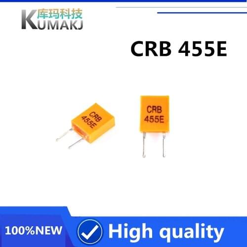 10PCS Crystal Oscillator CRB 455E 455B CRB-455E ZTB-455E Tv Remote Controller 455khz Remote Controller Ceramic Crystal Resonator