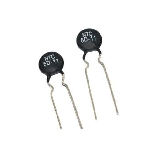 100pcs/lot Thermistor Resistor 5D-11 NTC5D-11 DIP ntc 5D11 11MM new original