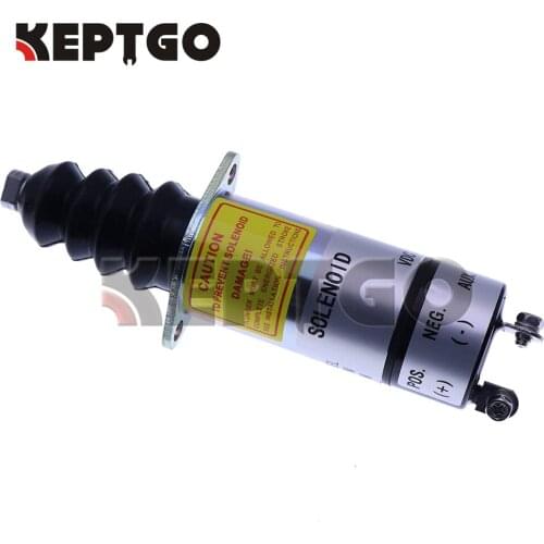 1502-24D6U1B2S1 24V New Fuel Shut Down Stop Solenoid 1500-2052