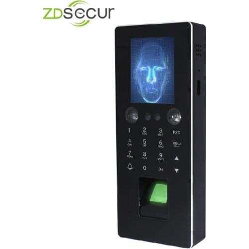 2.8inch Fingerprint Facial Recognition Biometric Attendance Time Clock & Access Control Machine ZDF1