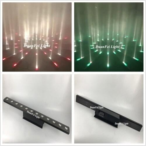 4lot 2018 New Products RGBW LED Wall Washer Light 12x5w Warm white Bar led beam +wash 2in1