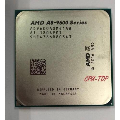 AMD A8-Series A8-9600 A8 9600 3.1 GHz 65W Quad-Core CPU Processor AD9600AGM44AB Socket AM4