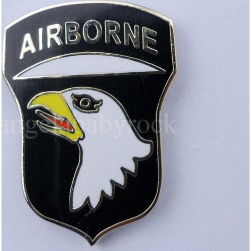 US Army AIRBORNE Cap Hat Lapel Pin Badge Military 5605101